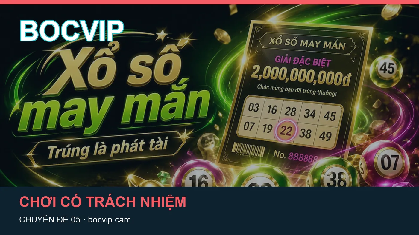 Danh sách kiểm tra thông tin Chơi có trách nhiệm dành cho người đọc BOCVIP